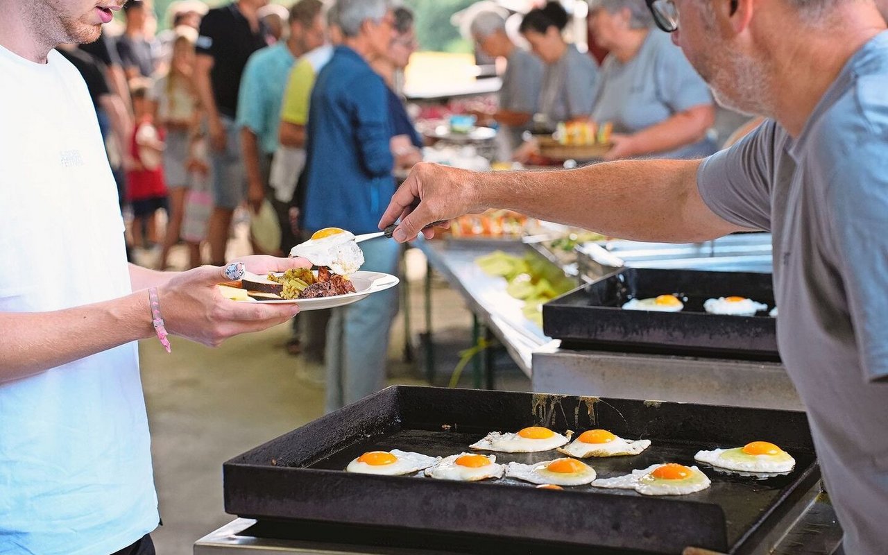 Wer sich für einen 1.-August-Brunch interessiert, kann sich auf dem Bauernportal anmelden.