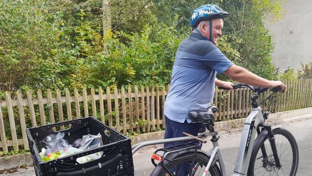 Mit dem Velo