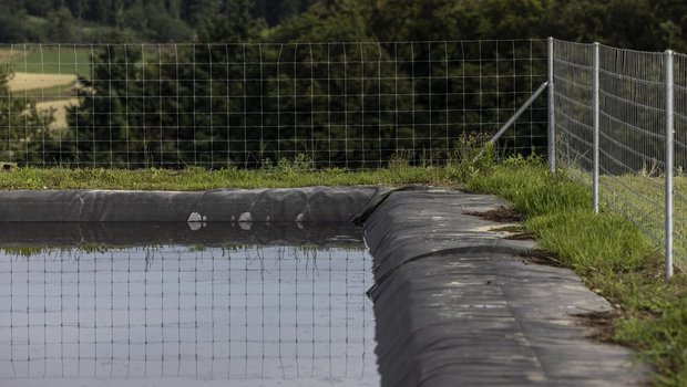 Rückhaltebecken können Teil einer Bewässerungsstrategie sein.